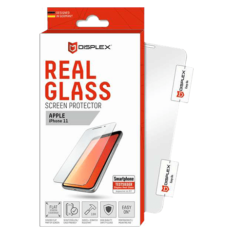 Displex Apple iPhone XR/11 aizsargstikliņš (Displex Real Glass Transparent)