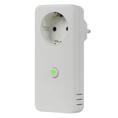 Mill Wi-Fi kontaktligzda ar termostatu apkures ierīcēm