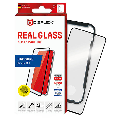 Displex Samsung Galaxy S21 aizsargstikliņš (Full Cover 3D Screen Glass)