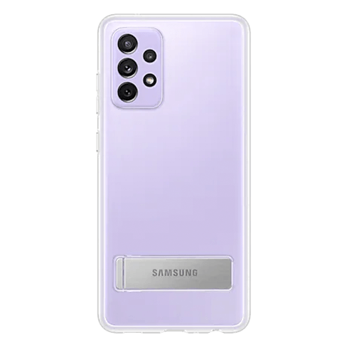 Galaxy A72 aizsargvāciņš (Clear Standing Cover)