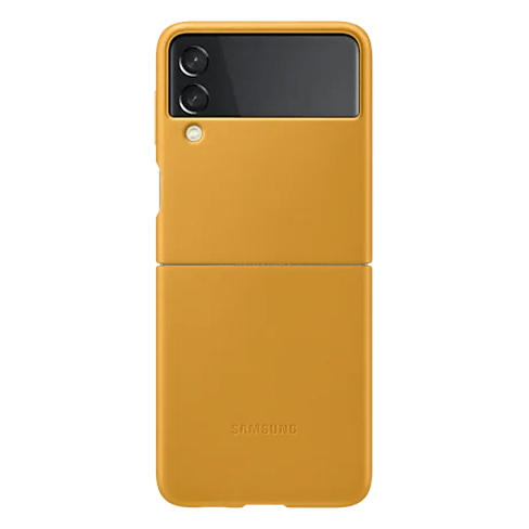 Samsung Galaxy Flip3 5G aizsargvāciņš (Leather Cover)