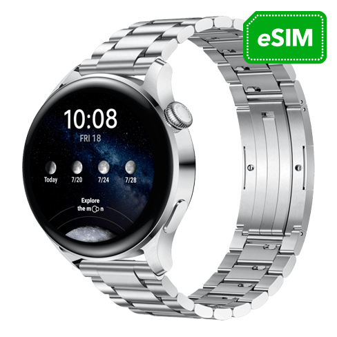 Huawei Watch 3 LTE Stainless Steel