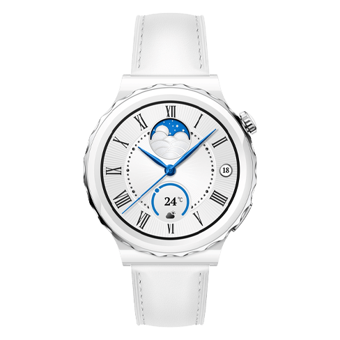 Huawei Watch GT3 Pro 43mm Leather White
