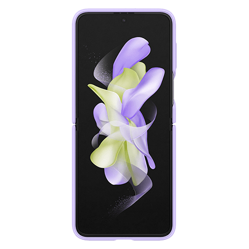 Galaxy Flip4 чехол (Silicone Cover with Ring)