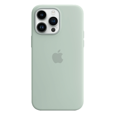 iPhone 14 Pro Max чехол (Silicone Case with MagSafe)