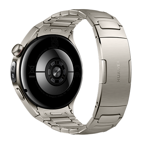 Huawei Watch 5 LTE 46mm | Titanium Space Silver Sudrabs 4 img.