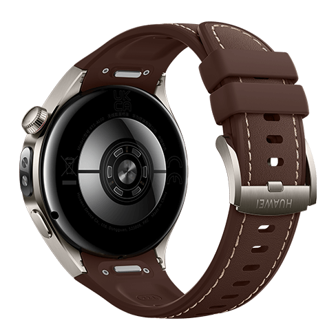 Huawei Watch 5 LTE 46mm | Titanium Silver Brūns 4 img.