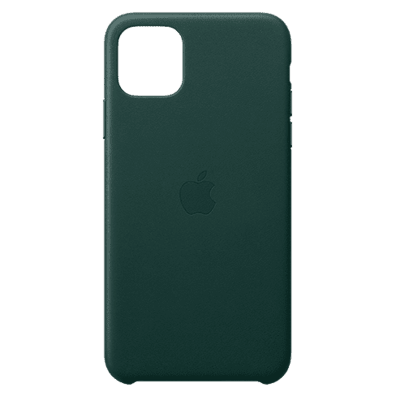 Apple iPhone 11 Pro Max aizsargvāciņš (Leather Cover) | Forest Green | Bite