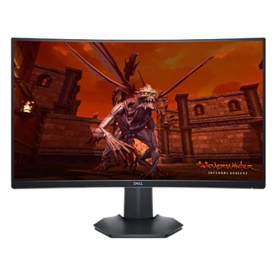 Dell 27" FHD Curved Gaming Monitor (S2721HGF) | Black | Bite