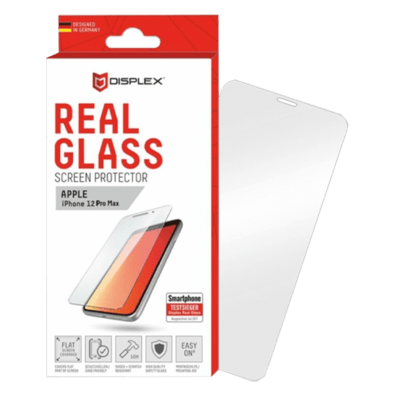Apple iPhone 12 Pro Max Real 2D Screen Glass By Displex | Transparent | Bite