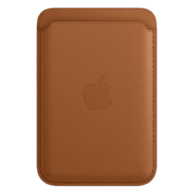 Apple iPhone Leather Wallet with MagSafe Saddle Brown | Bite