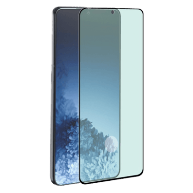 Samsung Galaxy S21+ Antib. Tiger Screen Glass By Muvit | Black | Bite
