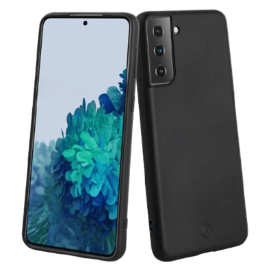 Samsung Galaxy S21+ Bambootek Cover By Muvit Storm | Black | Bite