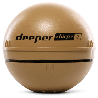 Deeper Smart Sonar Chirp+ 2 Sonar Desert Sand | Bite