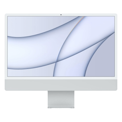 	Apple iMac 24” 4.5K Retina, Apple M1 8C CPU, 8C GPU/8GB/512GB SSD/Silver/INT (MGPD3ZE/A) | Bite
