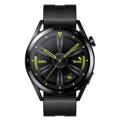 Huawei Watch GT3 46mm Black Fluoroelastomer Strap JPT-B19 | Bite