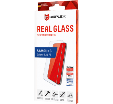Samsung Galaxy S21 FE Real 2D Glass By Displex Transparent | Bite