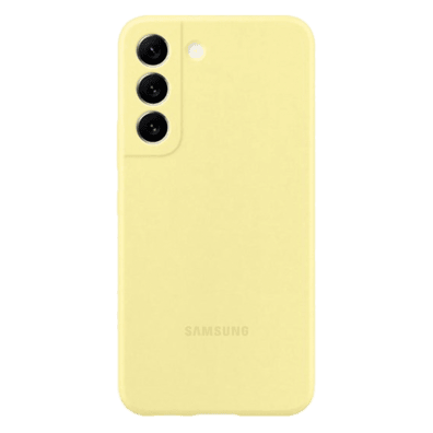 Samsung Galaxy S22 Silicone Cover Yellow | Bite
