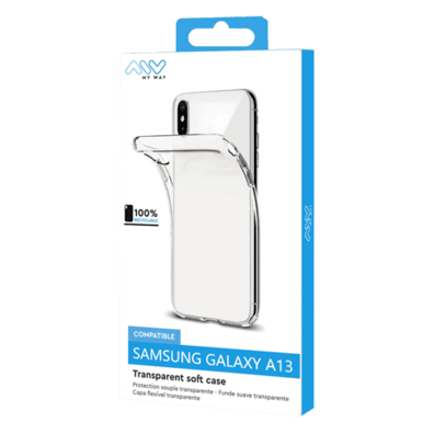 Samsung Galaxy A13 4G Soft Cover By My Way Transparent | Bite