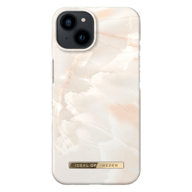 Apple iPhone 13/14 Cover By Ideal Of Sweden Rose Pearl Marble | Bite