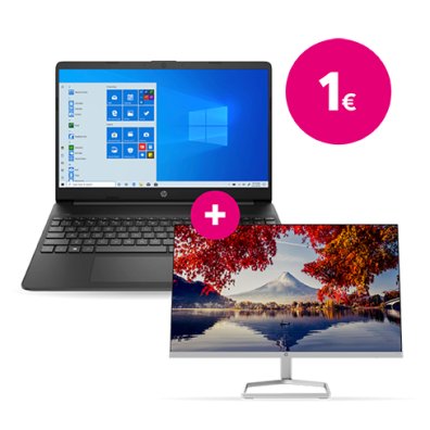HP Laptop 15s-eq1008ny 15.6" FHD Ryzen 5 4500U 8/256GB SSD Jet Black (381M9EA#B1R) | Bite 