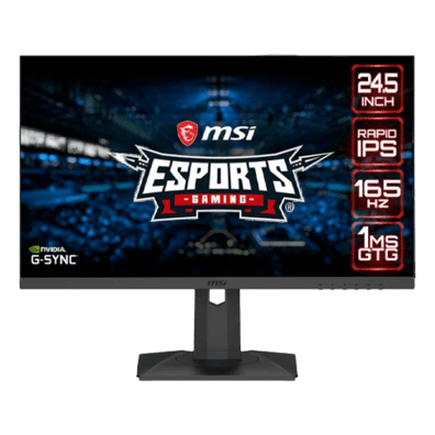 MSI Optix G251PF 24.5" Gaming Monitor Black (OPTIXG251PF) | Bite
