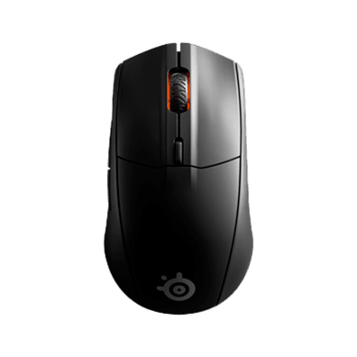SteelSeries Rival 3 Wireless Optical, RGB LED light, Black, Gaming Mouse, 1000 Hz | Bite