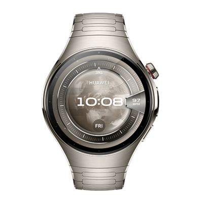 Huawei Watch 5 LTE (eSIM) 46mm Titanium Space Silver with Space Silver Titanium strap (Rates-L29M) | Bite