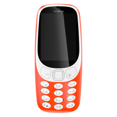 Nokia 3310 red